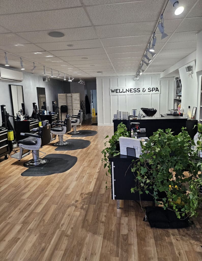 Shop Floor with Wellness Spa